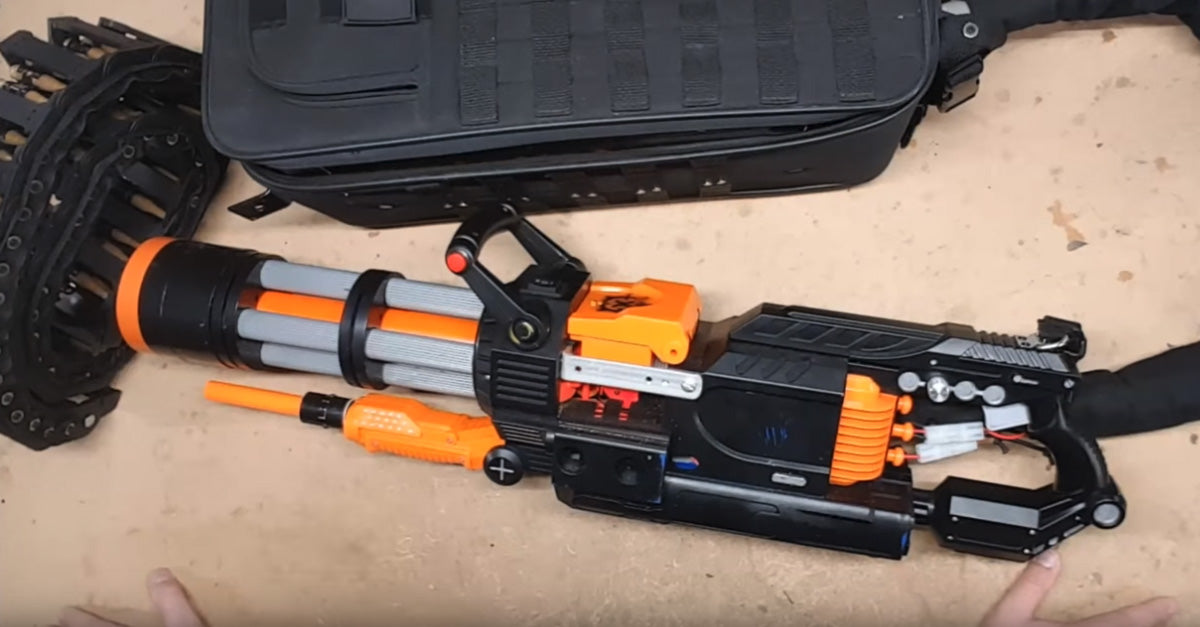 opnåelige Passende Vær opmærksom på New Nerf mini-gun proves today's kids get the best toys | Blade City